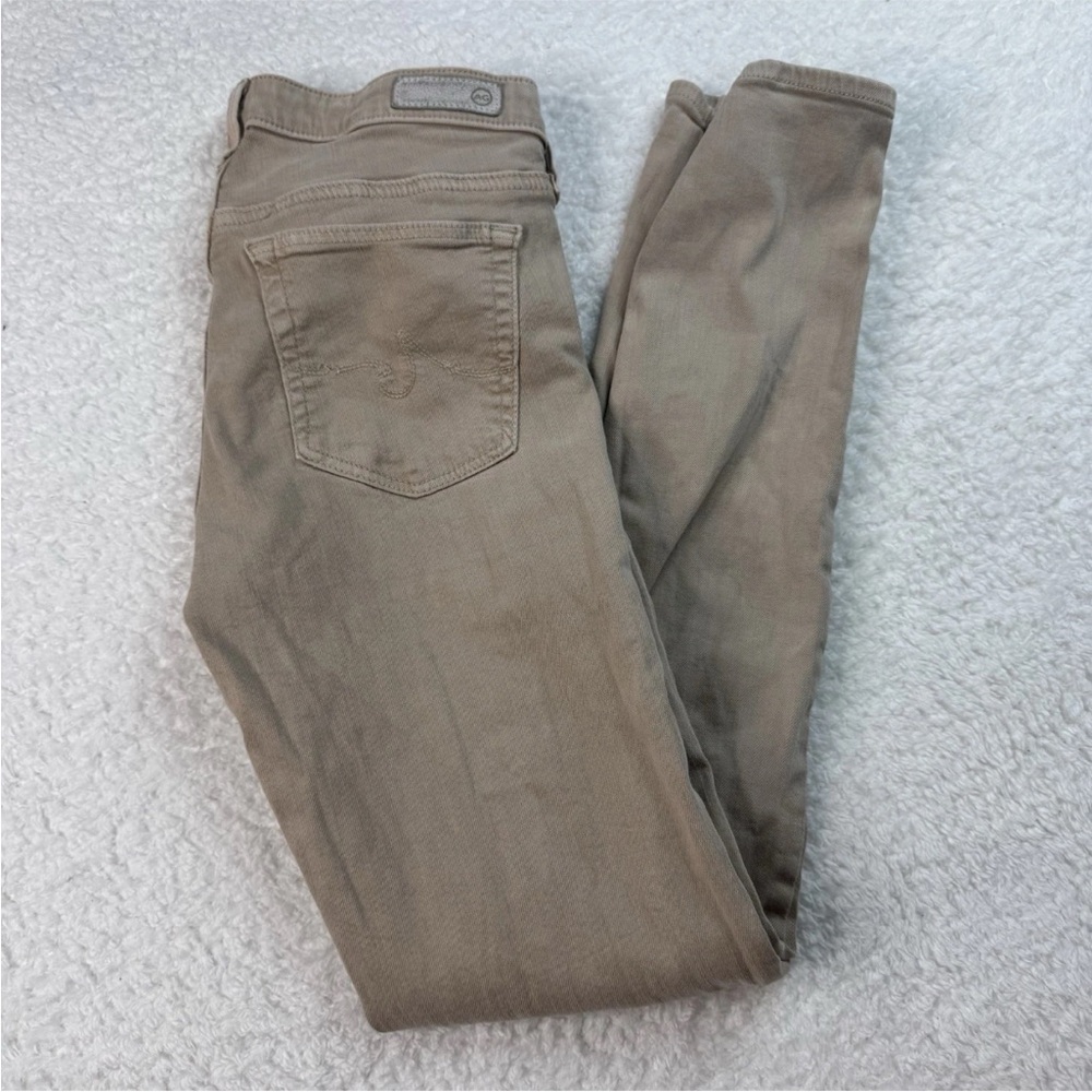 AG Adriano Goldschmied The Legging Ankle Super Skinny‎ Jeans Beige Size 26R - Picture 4 of 10